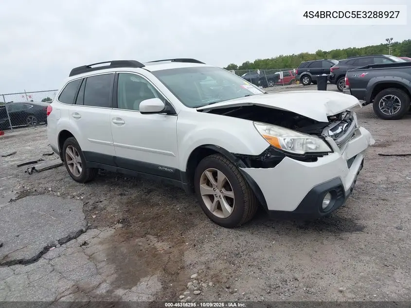 SUBARU OUTBACK 2014, VIN 4S4BRCDC5E3288927