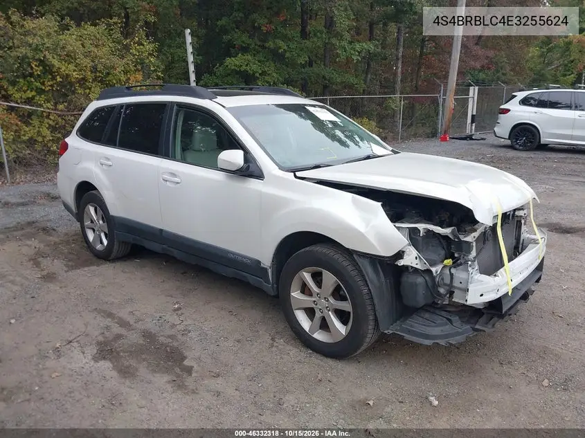 SUBARU OUTBACK 2014, VIN 4S4BRBLC4E3255624