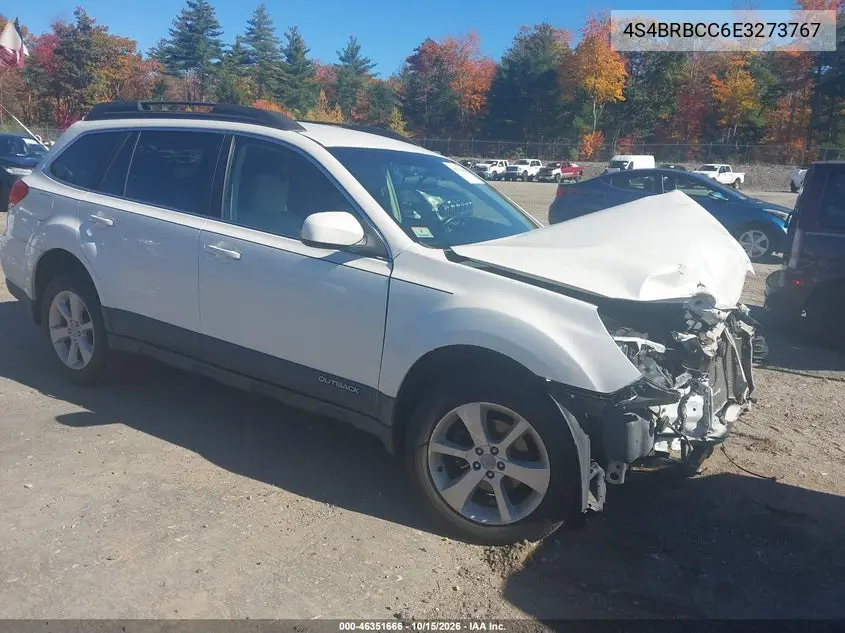 SUBARU OUTBACK 2014, VIN 4S4BRBCC6E3273767