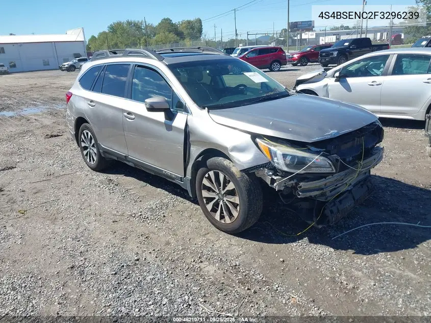SUBARU OUTBACK 2015, VIN 4S4BSENC2F3296239