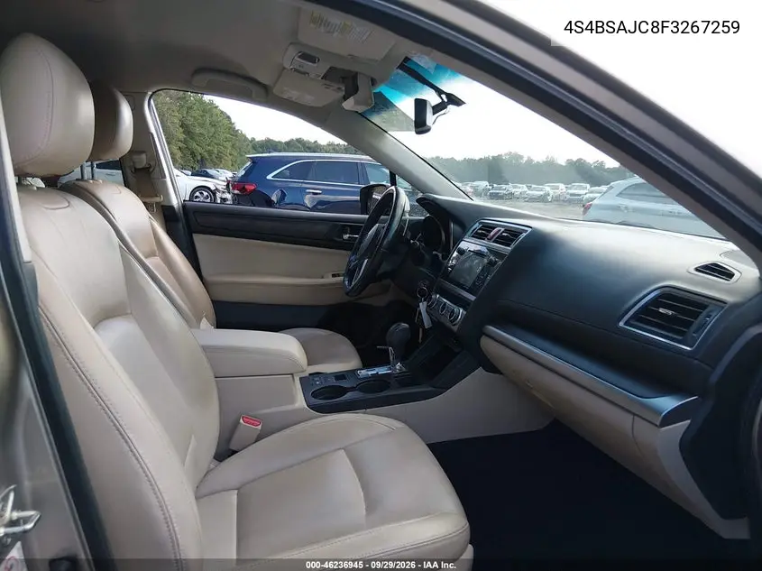 2015 SUBARU OUTBACK VIN 4S4BSAJC8F3267259 — фото 5