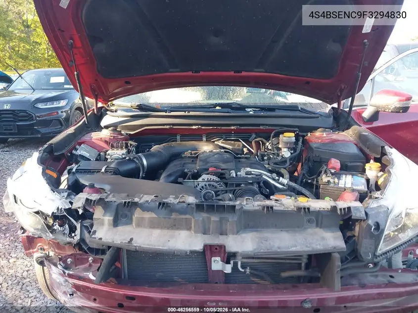 2015 SUBARU OUTBACK VIN 4S4BSENC9F3294830 — фото 10