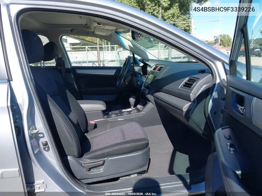 2015 SUBARU OUTBACK VIN 4S4BSBHC9F3339226 — фото 5