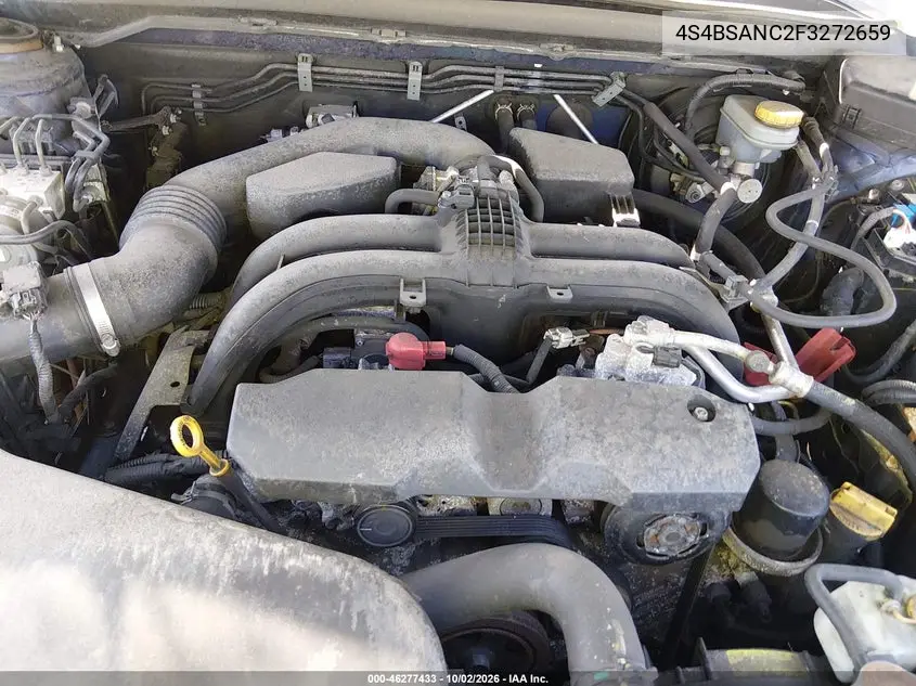 2015 SUBARU OUTBACK VIN 4S4BSANC2F3272659 — фото 10