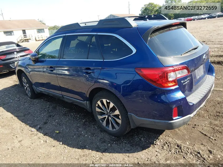 2015 SUBARU OUTBACK VIN 4S4BSANC2F3272659 — фото 13