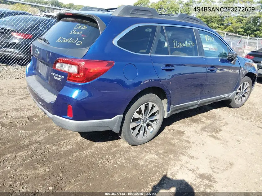 2015 SUBARU OUTBACK VIN 4S4BSANC2F3272659 — фото 4