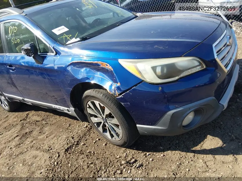 2015 SUBARU OUTBACK VIN 4S4BSANC2F3272659 — фото 6