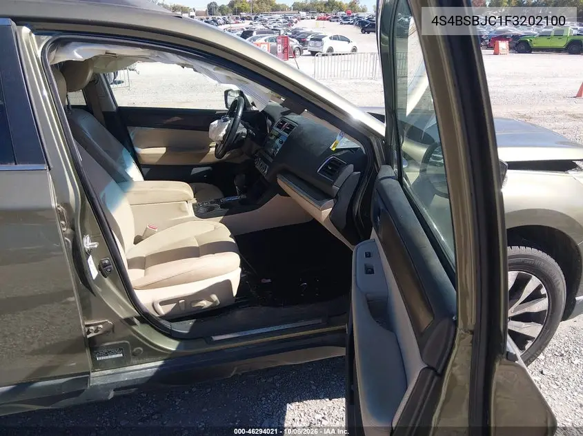 2015 SUBARU OUTBACK VIN 4S4BSBJC1F3202100 — фото 5