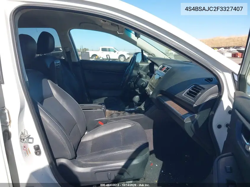 2015 SUBARU OUTBACK VIN 4S4BSAJC2F3327407 — фото 5