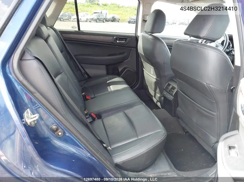 2017 SUBARU OUTBACK VIN 4S4BSCLC2H3214410 — фото 8