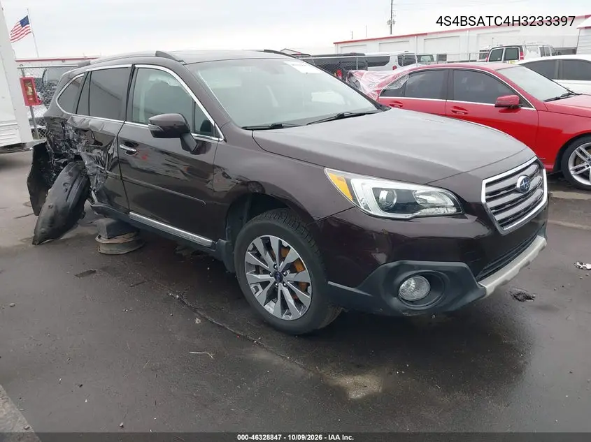 SUBARU OUTBACK 2017, VIN 4S4BSATC4H3233397