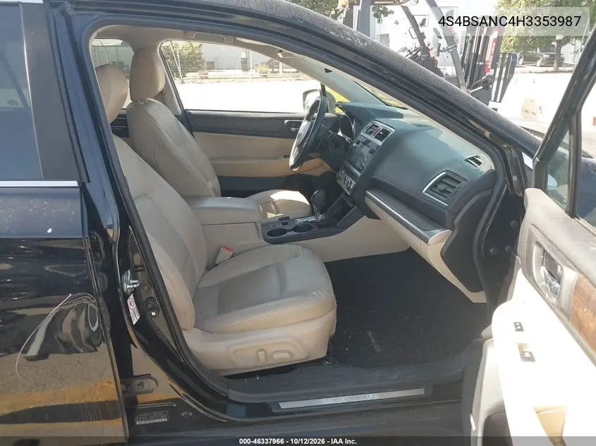 2017 SUBARU OUTBACK VIN 4S4BSANC4H3353987 — фото 5