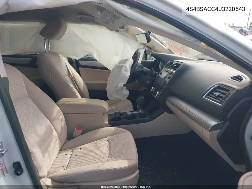2018 SUBARU OUTBACK VIN 4S4BSACC4J3220543 — фото 5