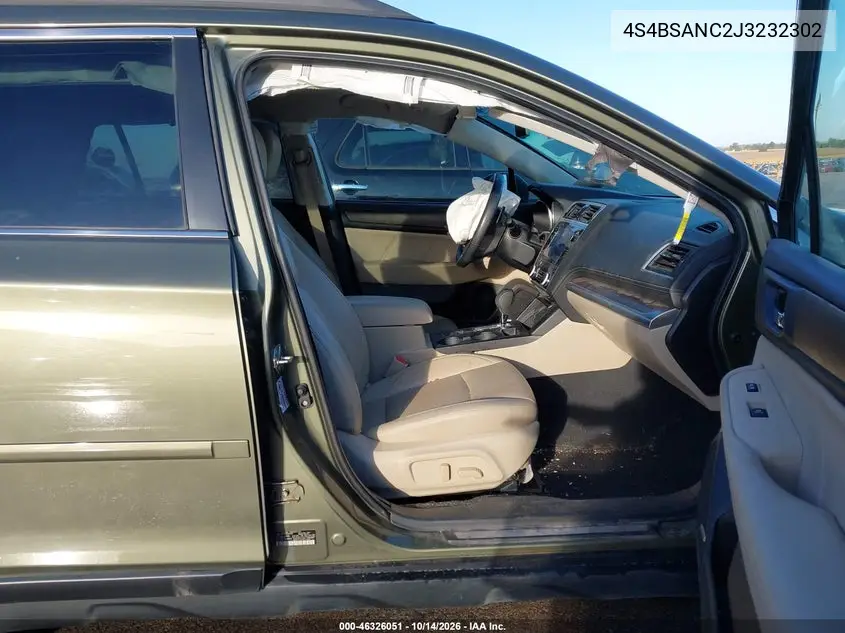 2018 SUBARU OUTBACK VIN 4S4BSANC2J3232302 — фото 5