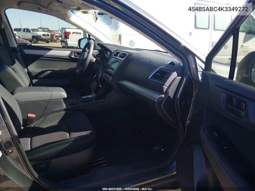 2019 SUBARU OUTBACK VIN 4S4BSABC4K3349272 — фото 5