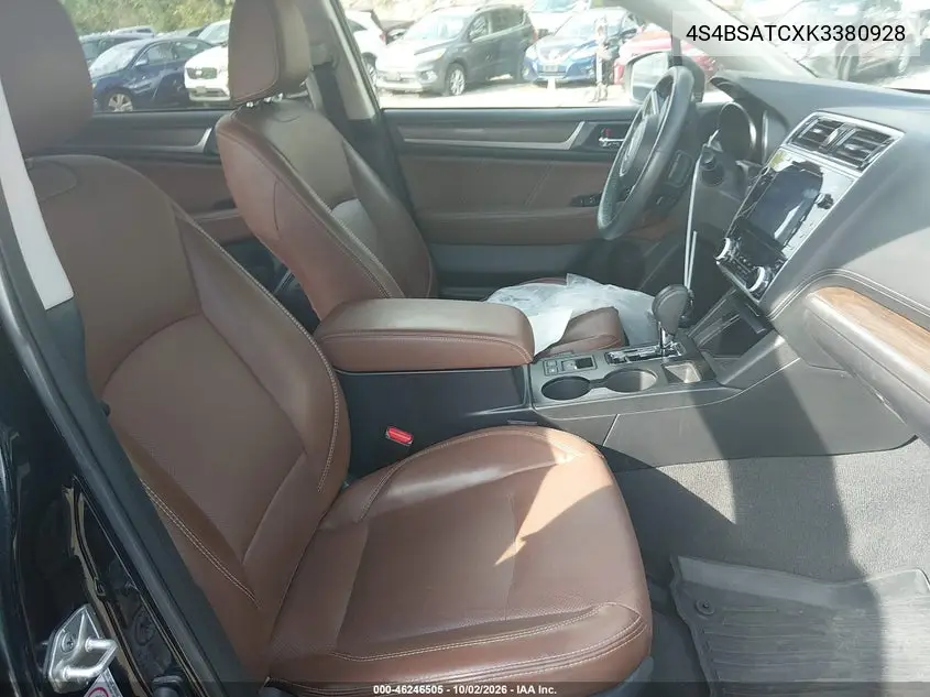 2019 SUBARU OUTBACK VIN 4S4BSATCXK3380928 — фото 5