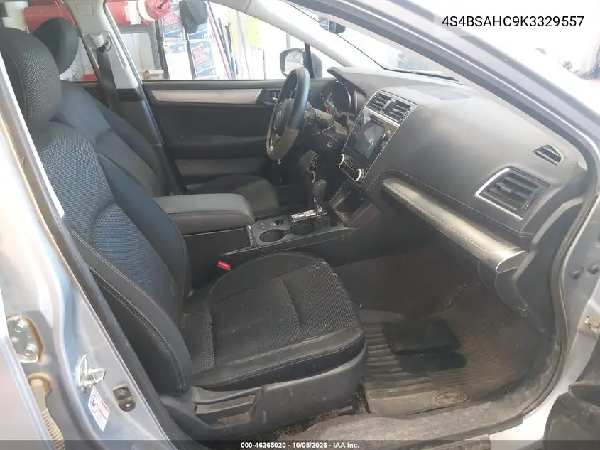 2019 SUBARU OUTBACK VIN 4S4BSAHC9K3329557 — фото 5