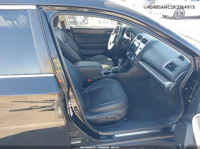 2019 SUBARU OUTBACK VIN 4S4BSANC2K3364915 — фото 5