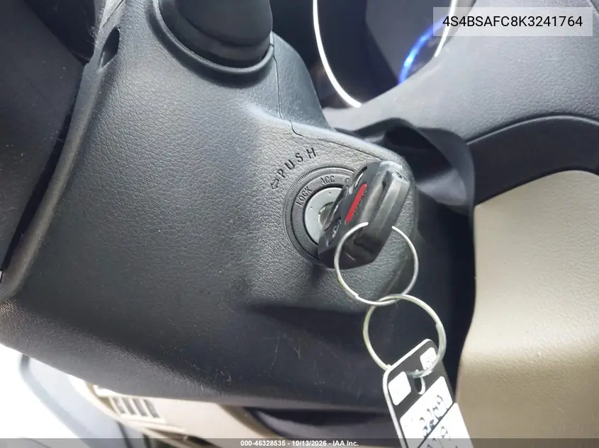 2019 SUBARU OUTBACK VIN 4S4BSAFC8K3241764 — фото 11