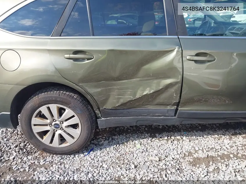 2019 SUBARU OUTBACK VIN 4S4BSAFC8K3241764 — фото 6