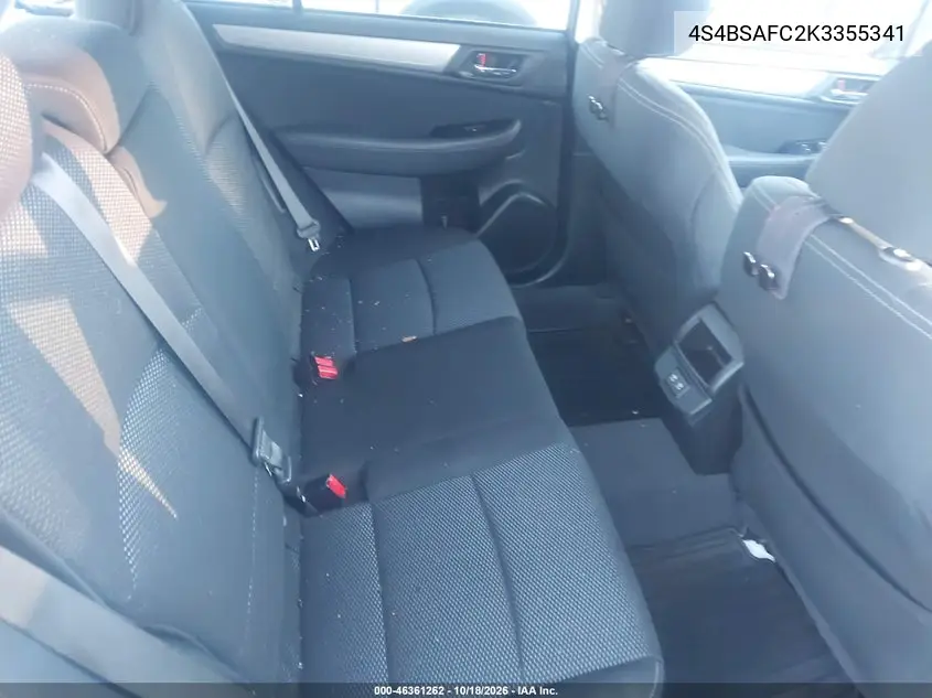 2019 SUBARU OUTBACK VIN 4S4BSAFC2K3355341 — фото 8