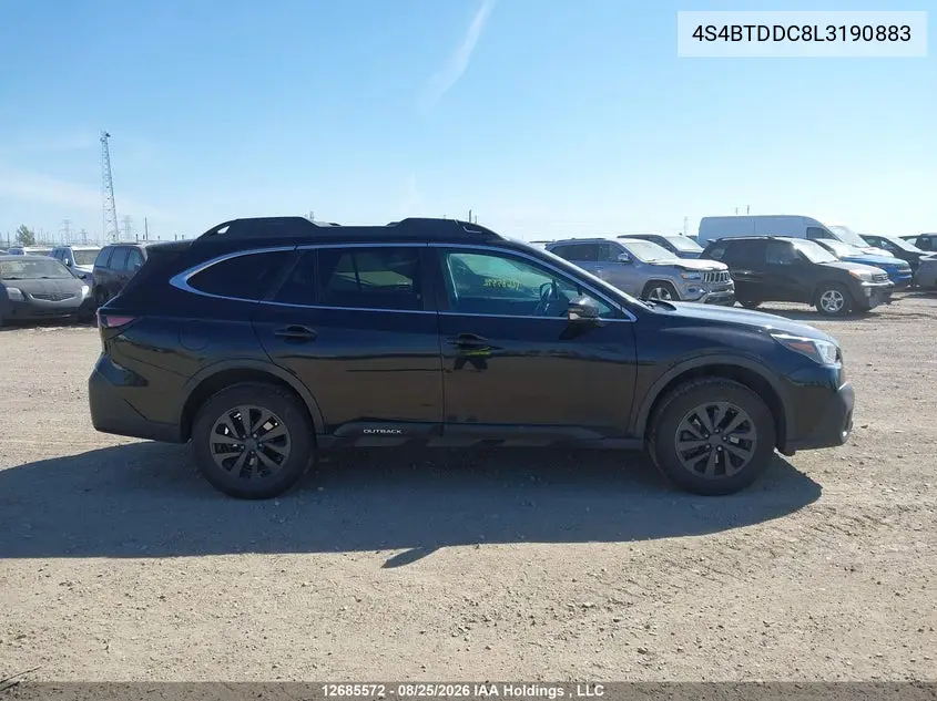 2020 SUBARU OUTBACK VIN 4S4BTDDC8L3190883 — фото 13