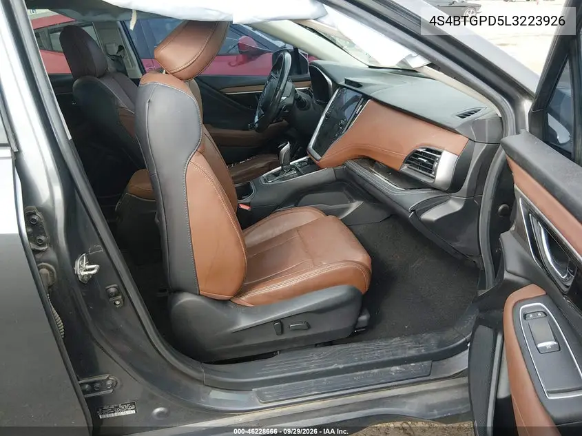 2020 SUBARU OUTBACK VIN 4S4BTGPD5L3223926 — фото 5