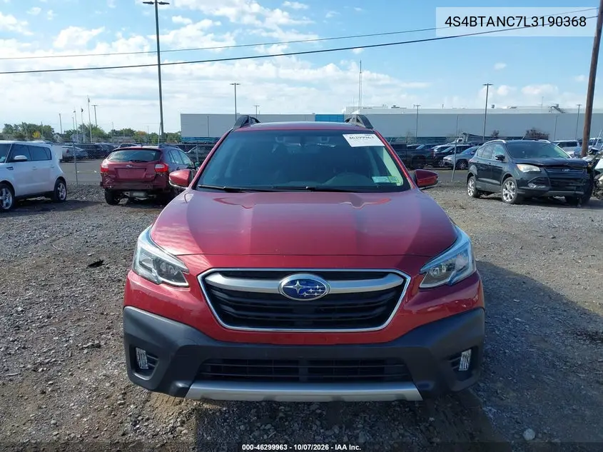 2020 SUBARU OUTBACK VIN 4S4BTANC7L3190368 — фото 12