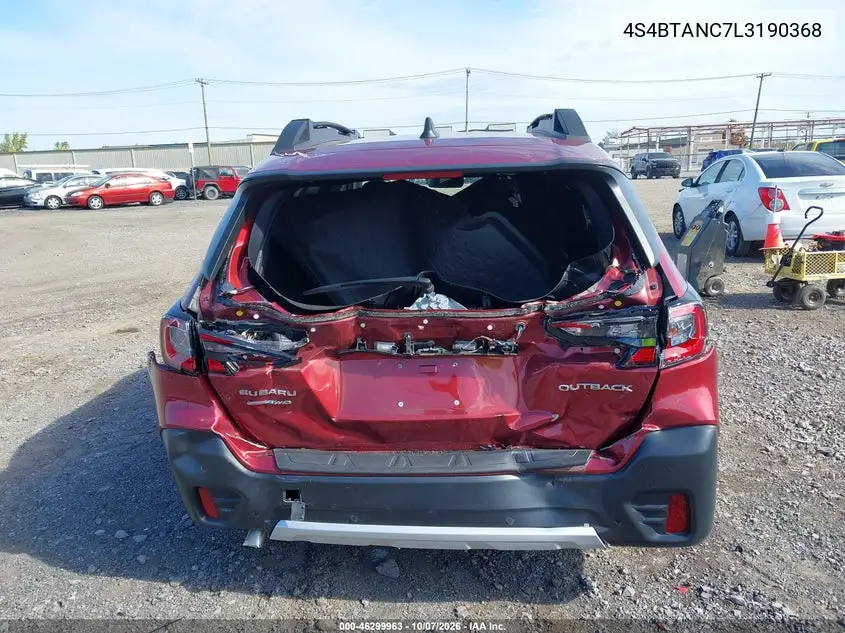 2020 SUBARU OUTBACK VIN 4S4BTANC7L3190368 — фото 17