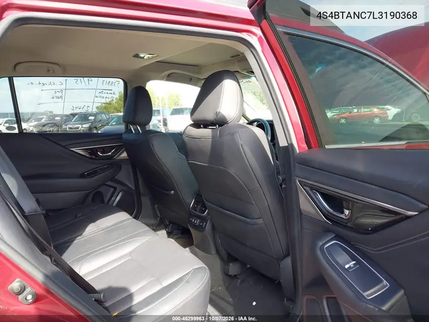 2020 SUBARU OUTBACK VIN 4S4BTANC7L3190368 — фото 8