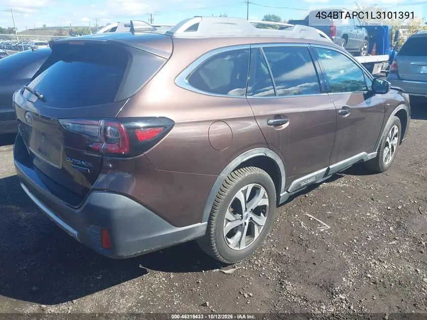 2020 SUBARU OUTBACK VIN 4S4BTAPC1L3101391 — фото 4