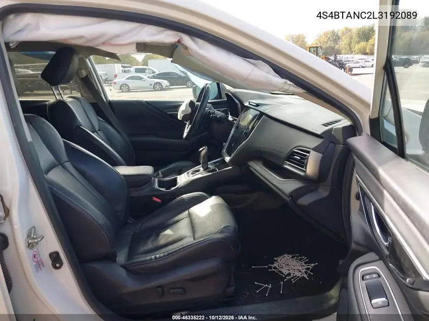 2020 SUBARU OUTBACK VIN 4S4BTANC2L3192089 — фото 5
