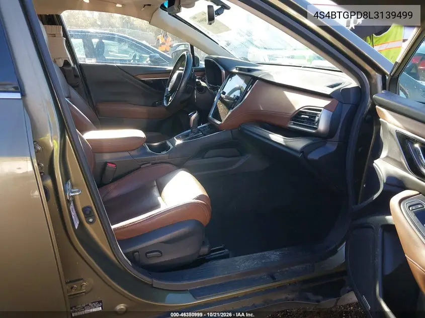 2020 SUBARU OUTBACK VIN 4S4BTGPD8L3139499 — фото 5