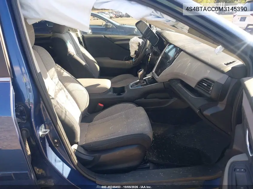 2021 SUBARU OUTBACK VIN 4S4BTACC0M3145390 — фото 5