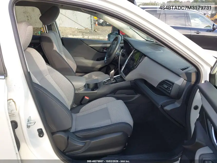 2021 SUBARU OUTBACK VIN 4S4BTADC7M3179731 — фото 5