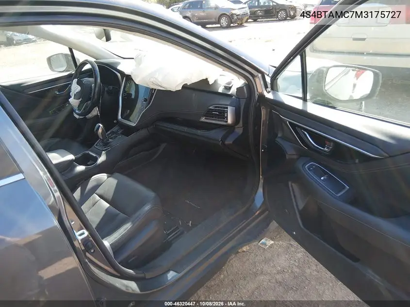 2021 SUBARU OUTBACK VIN 4S4BTAMC7M3175727 — фото 5