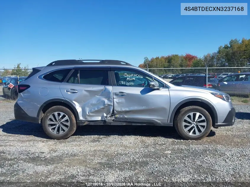 2022 SUBARU OUTBACK VIN 4S4BTDECXN3237168 — фото 14