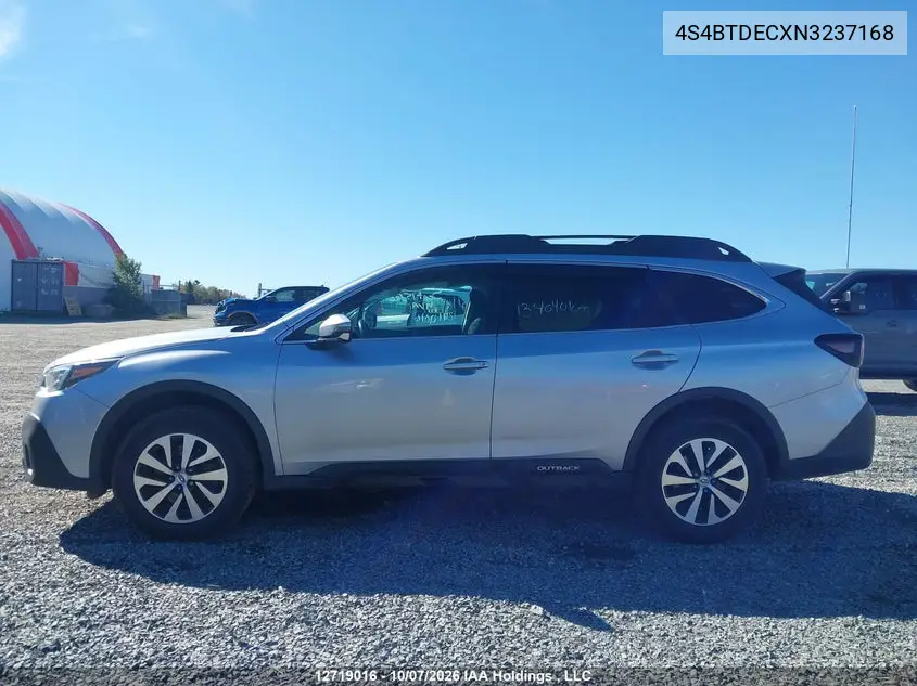 2022 SUBARU OUTBACK VIN 4S4BTDECXN3237168 — фото 15