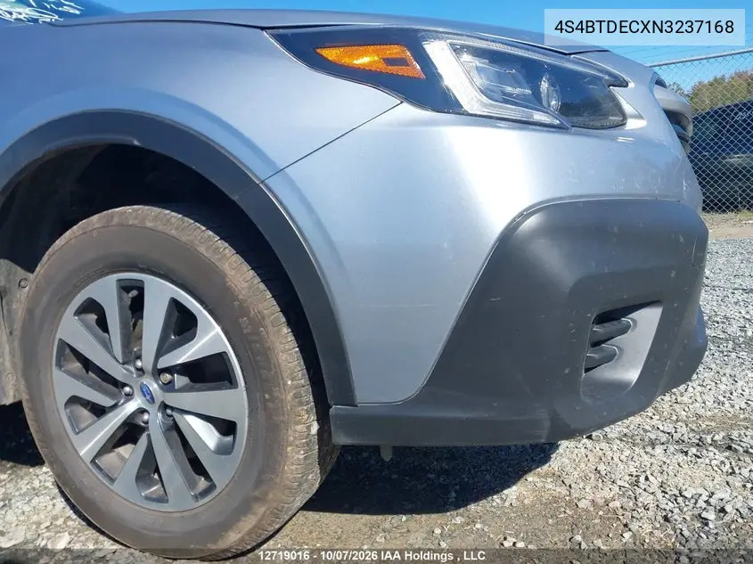 2022 SUBARU OUTBACK VIN 4S4BTDECXN3237168 — фото 21