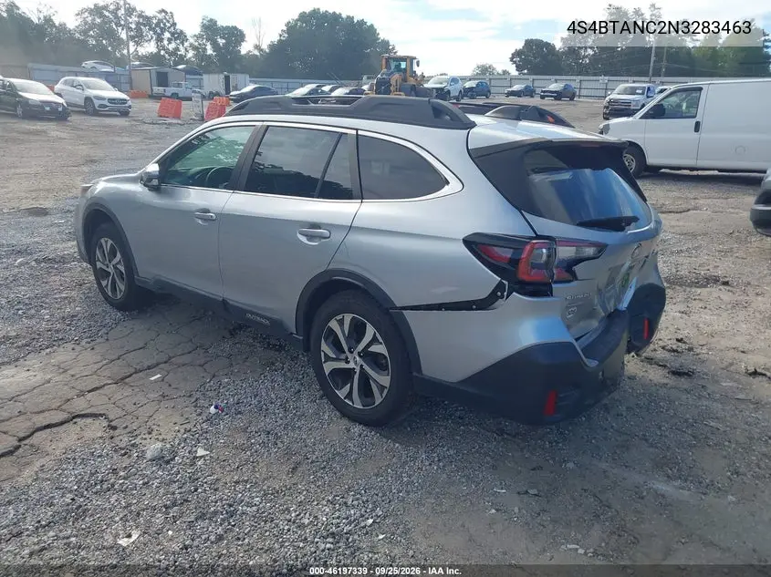 2022 SUBARU OUTBACK VIN 4S4BTANC2N3283463 — фото 3