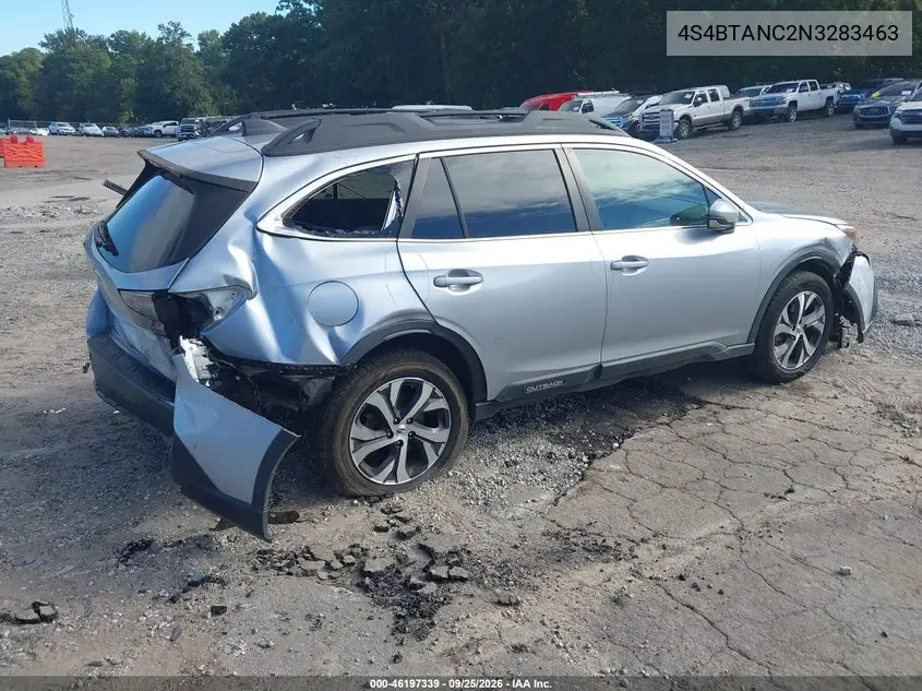 2022 SUBARU OUTBACK VIN 4S4BTANC2N3283463 — фото 4