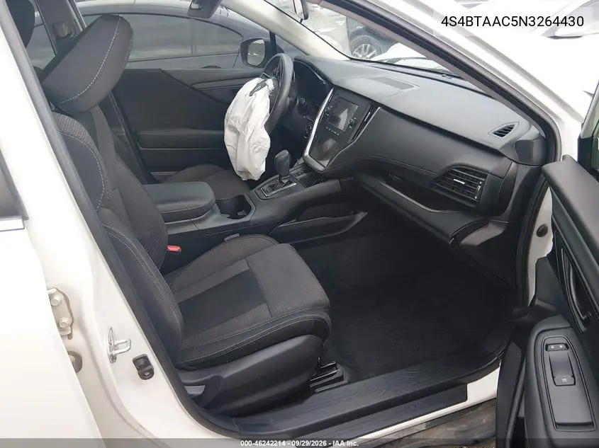 2022 SUBARU OUTBACK VIN 4S4BTAAC5N3264430 — фото 5