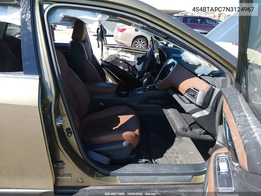 2022 SUBARU OUTBACK VIN 4S4BTAPC7N3124967 — фото 5