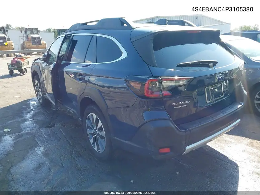 2023 SUBARU OUTBACK VIN 4S4BTANC4P3105380 — фото 3