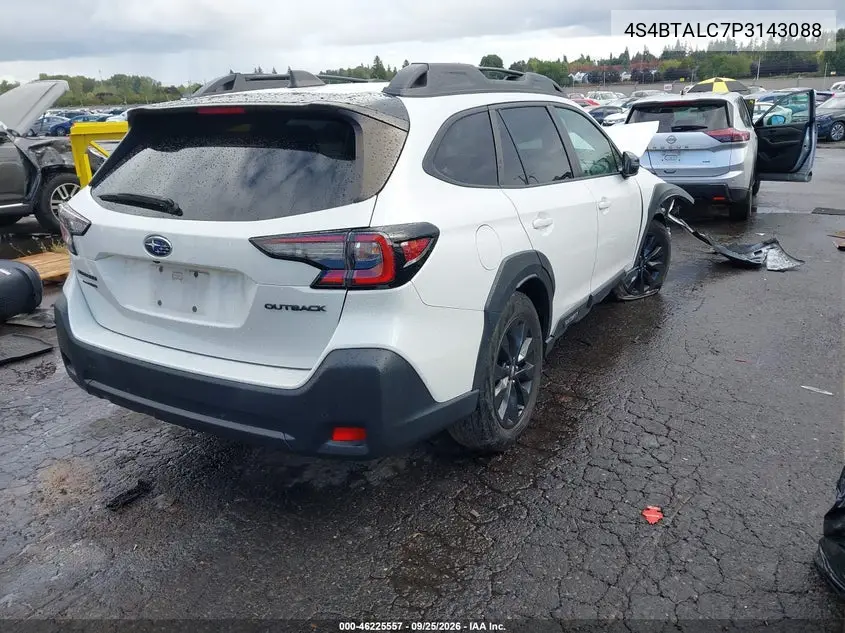 2023 SUBARU OUTBACK VIN 4S4BTALC7P3143088 — фото 4