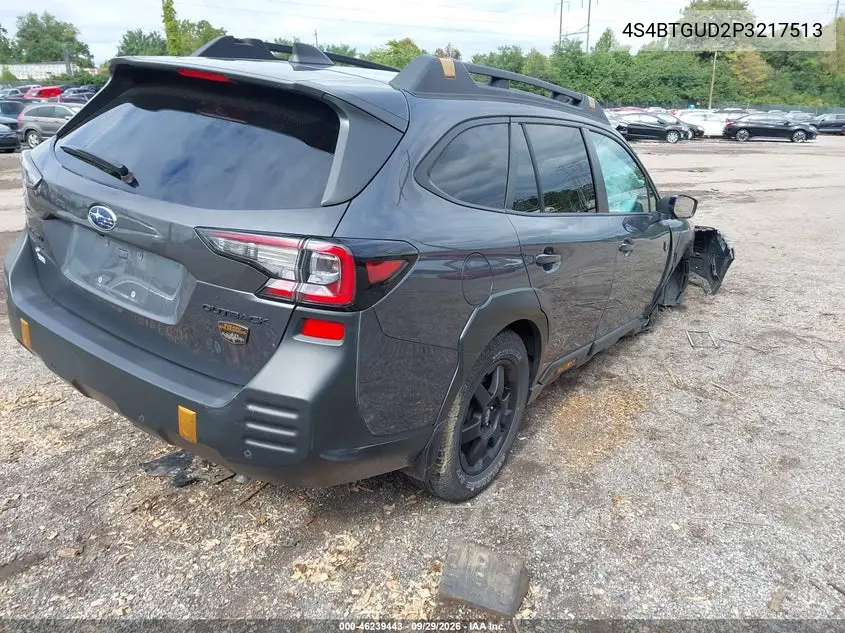 2023 SUBARU OUTBACK VIN 4S4BTGUD2P3217513 — фото 4