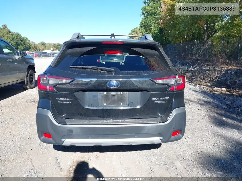 2023 SUBARU OUTBACK VIN 4S4BTAPC0P3135389 — фото 16