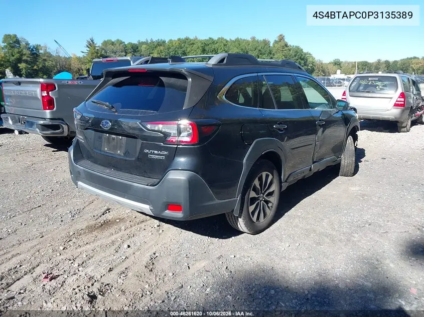 2023 SUBARU OUTBACK VIN 4S4BTAPC0P3135389 — фото 4