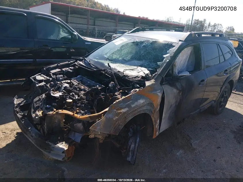 2023 SUBARU OUTBACK VIN 4S4BTGUD9P3200708 — фото 2