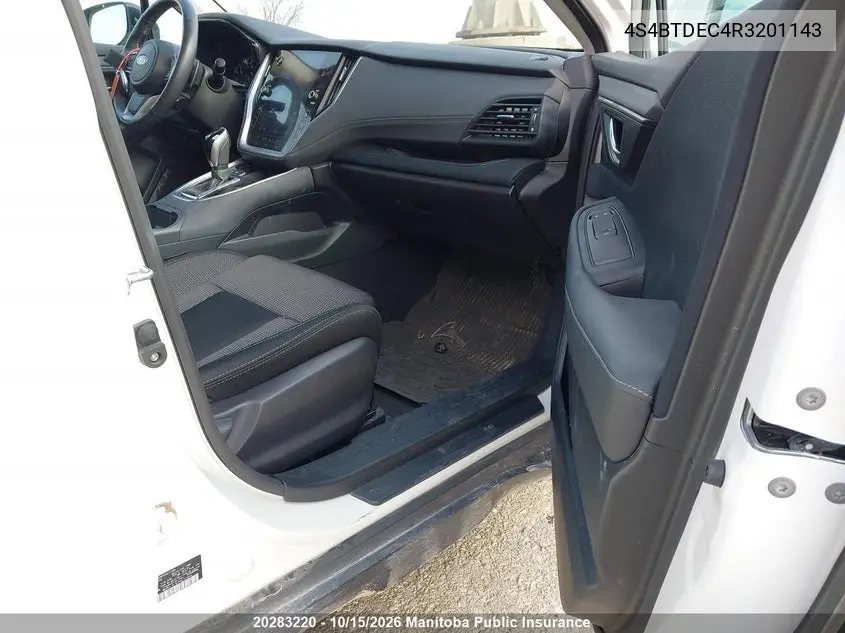 2024 SUBARU OUTBACK VIN 4S4BTDEC4R3201143 — фото 5
